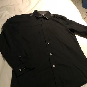 Mens slim fit medium Murano dress shirt